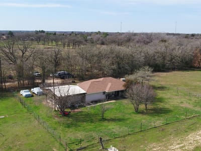 Primary bedroom at 1141-A E 3rd St - Rockdale, TX