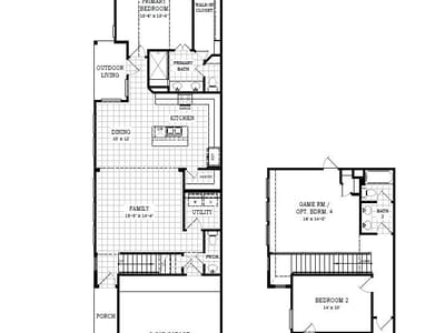 Living area at 115 Flora Springs Cv - 3 bed 2 bath home