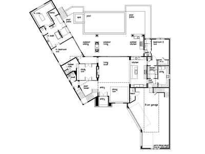 Primary bedroom at 115 Montana Del Oro Way - Rough Hollow, Lakeway, TX