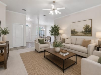 Living area at 115 Tallstar DR - 4 bed 3 bath home