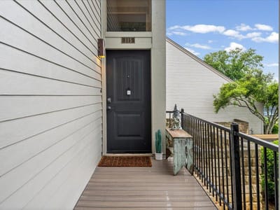 Primary bedroom at 115 World Of Tennis SQ - 3 bed 3 bath home