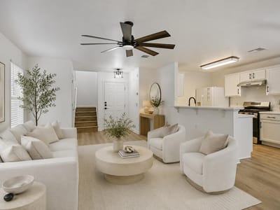 Living area at 11504 Robert Wooding DR - 3 bed 2 bath home