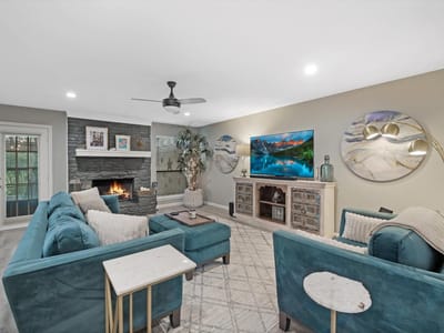 Living area at 11512 Tin Cup DR Unit #201 - 3 bed 2 bath home
