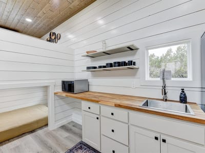 Primary bedroom at 1156 Narrows Rd - Forest View North, Blanco, TX