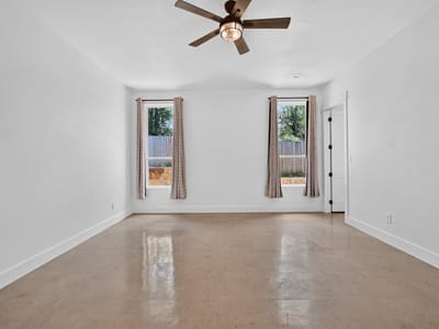Primary bedroom at 116 E Hickory DR - 3 bed 2 bath home