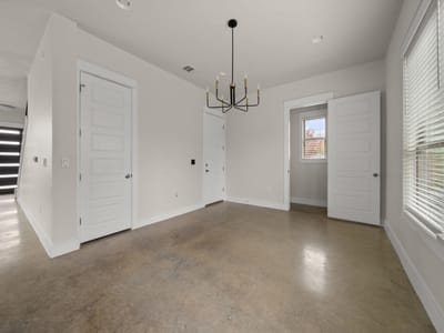 Living area at 1160 Nickols Ave Unit #A - 3 bed 2 bath home