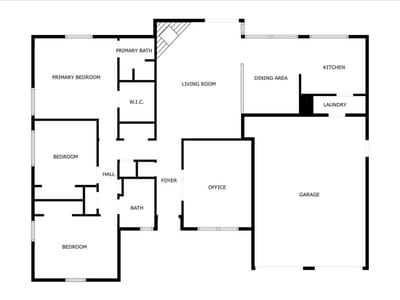 Kitchen at 11604 Oak TRL - 3 bed 2 bath home