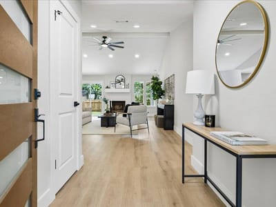 Living area at 11621 Fence Post TRL - 3 bed 2 bath home