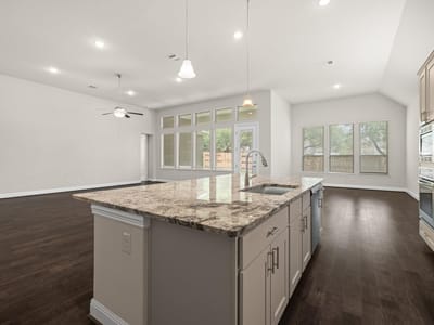 Living area at 117 Barton Run DR - 4 bed 3 bath home