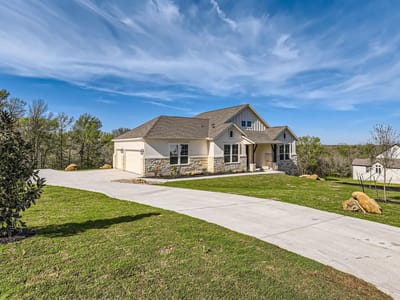 Primary bedroom at 117 Booted Eagle Claw Cv - 3 bed 2 bath home