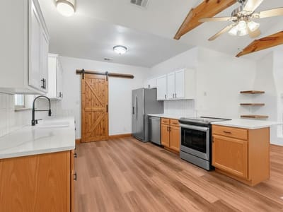 Primary bedroom at 117 County Road 407 - 3 bed 2 bath home