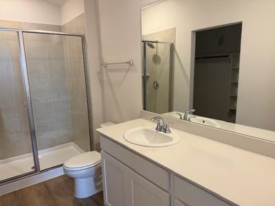 Primary bedroom at 117 Honey Bee Rd - 3 bed 2 bath home