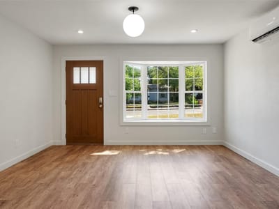 Primary bedroom at 1176 Graham St - 2 bed 1 bath home