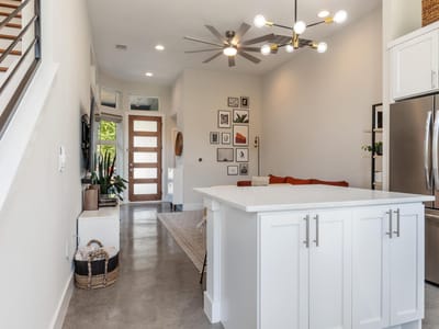Living area at 1177 Pandora ST Unit #B - 2 bed 2 bath home