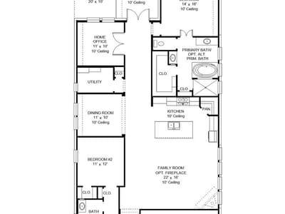Primary bedroom at 118 Basket Flower LOOP - 3 bed 2 bath home
