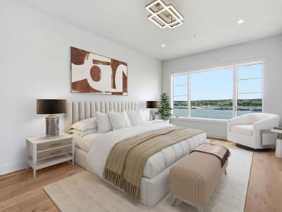 Primary bedroom at 118 Marina Village CV Unit #118 - 3 bed 3 bath home