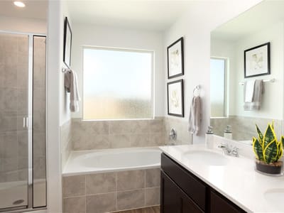 Bathroom at 118 Sapling Dew Dr - 3 bed 2 bath home