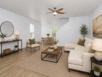 Primary bedroom at 11816 Dave Silk DR - 4 bed 2 bath home