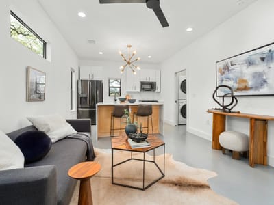 Primary bedroom at 1183 Oakgrove Ave Unit #2 - 2 bed 2 bath home