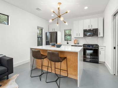 Bathroom at 1183 Oakgrove Ave Unit #2 - 2 bed 2 bath home