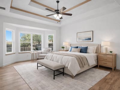 Primary bedroom at 119 E Wildflower BLVD - 3 bed 2 bath home