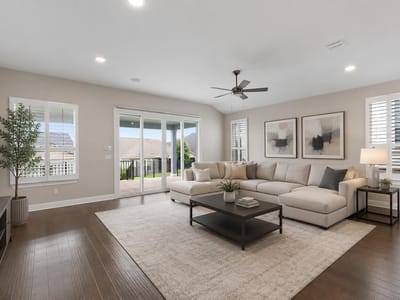 Primary bedroom at 119 Twisting Crest CV - 2 bed 2 bath home