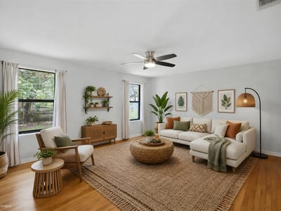 Primary bedroom at 11901 North Oaks DR - 3 bed 1 bath home
