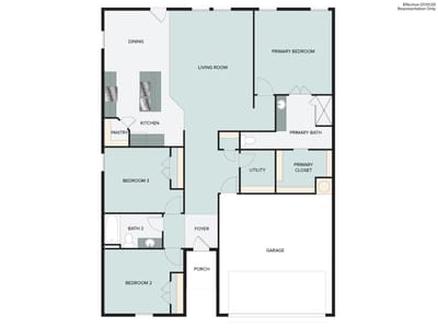 Property photo 2 at 11909 Horseshoe Field BND - 3 bed 2 bath home