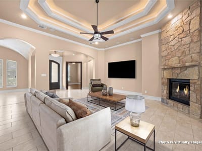 Primary bedroom at 12 Lago Verde LN - 4 bed 3 bath home