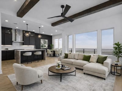Living area at 12 Maybury Way - 3 bed 2 bath home