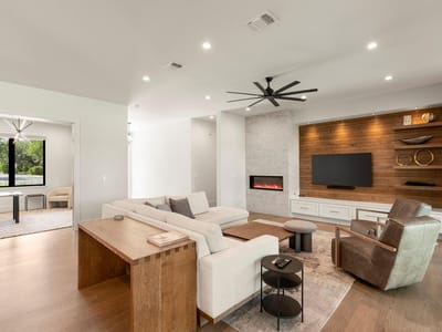 Living area at 12 Treehaven LN - 4 bed 5 bath home