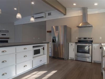 Primary bedroom at 120 Erskine Ferry Rd - 3 bed 2 bath home