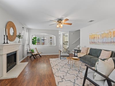 Primary bedroom at 120 Meadowside DR - 3 bed 2 bath home