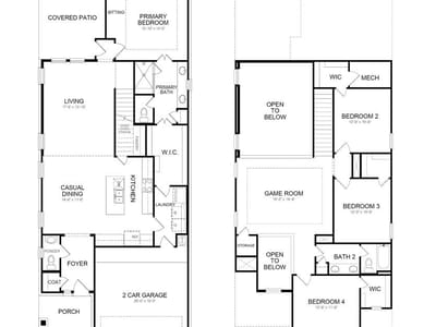 Living area at 120 Rock Daisy Trl - 4 bed 2 bath home