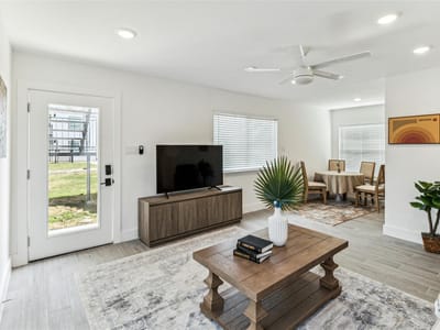 Primary bedroom at 1200 E 52nd ST Unit #209 - 2 bed 1 bath home