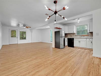 Living area at 1200 Walnut Ave - 4 bed 3 bath home