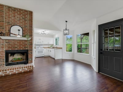 Primary bedroom at 1201 Madrone TRL - 3 bed 2 bath home
