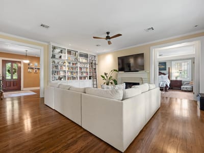 Primary bedroom at 1201 Silver Hill DR - 5 bed 5 bath home