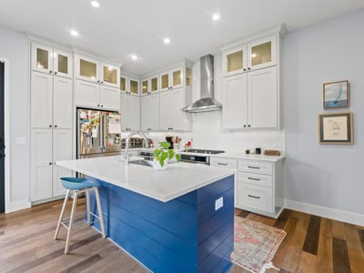 Kitchen at 1201 W 39th 1/2 ST Unit #B - 3 bed 3 bath home