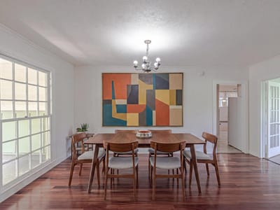 Living area at 1202 Norwood RD - 3 bed 2 bath home