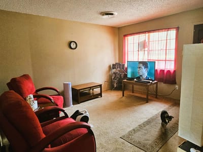 Primary bedroom at 1203 Curry Ave - 3 bed 1 bath home
