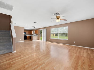 Living area at 12033 Kilmartin LN - 4 bed 2 bath home