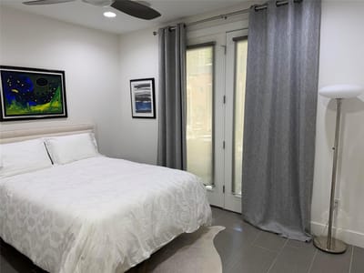 Primary bedroom at 1205 Kinney Ave Unit #1205G - 3 bed 3 bath home