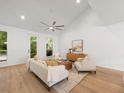 Primary bedroom at 1205 Kinney Ave Unit #H - 2 bed 2 bath home