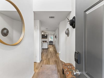 Primary bedroom at 1206 Forest Oaks PATH - 3 bed 2 bath home