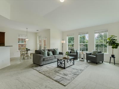Living area at 1206 Horseshoe Ranch DR - 4 bed 2 bath home