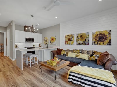 Primary bedroom at 1208  Academy Academy Ave Unit #3101 - 1 bed 1 bath home