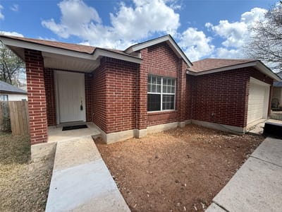Living area at 1208 Copano CV - 3 bed 2 bath home