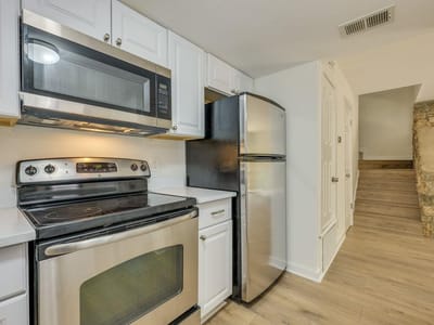 Bathroom at 1208 Hollow Creek Unit #105 - 2 bed 1 bath home