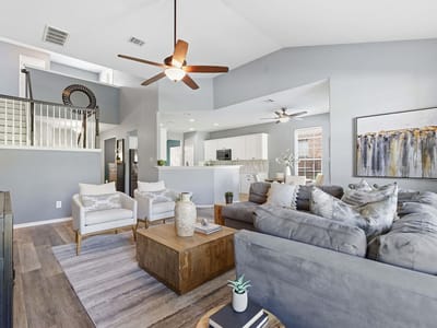 Living area at 1209 Alpine Mountain DR - 4 bed 2 bath home